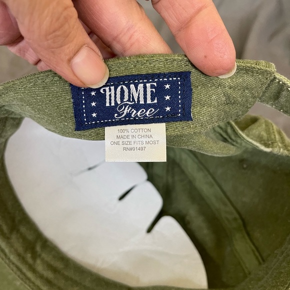 Home Free MO Missouri Floral Brim Buckle Baseball Cap OSFA - Picture 5 of 5